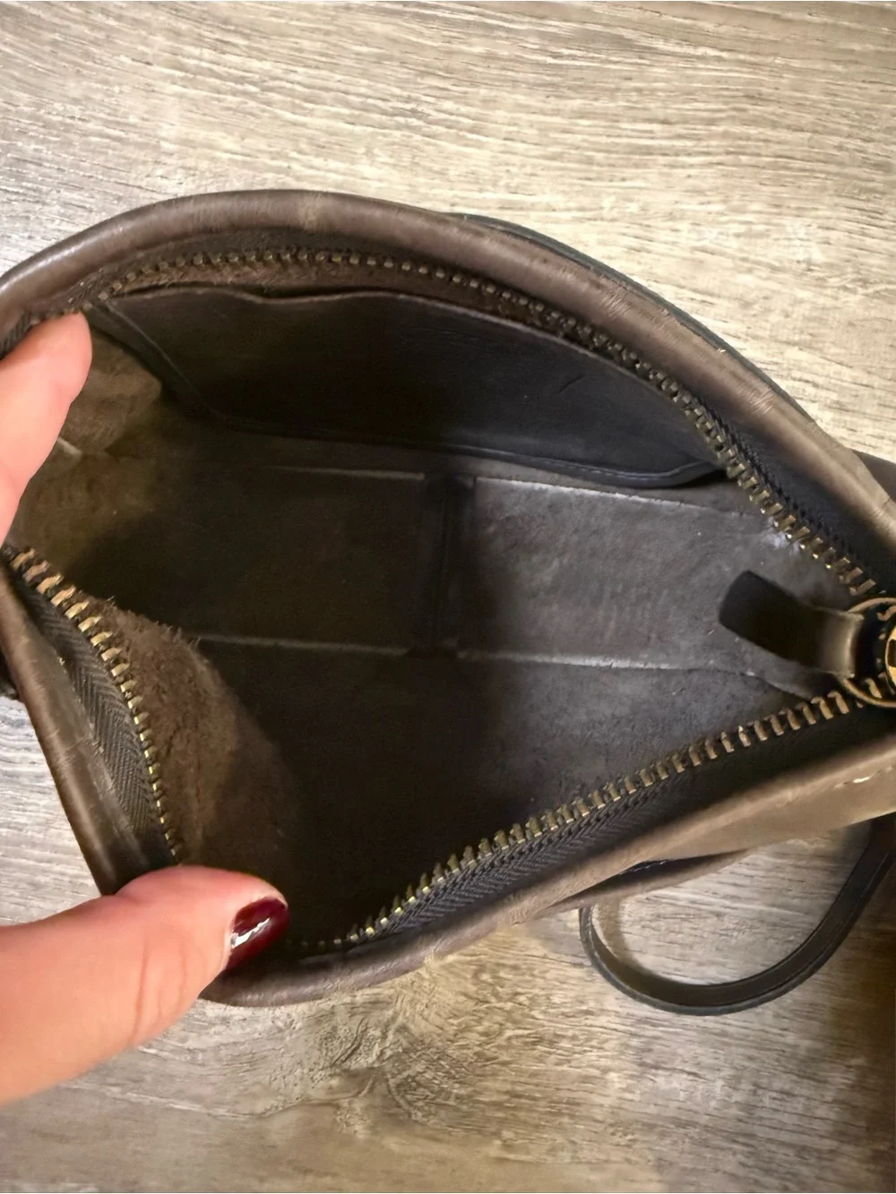 Vintage Coach NYC Companion Bag Glove Tanned Leather Crossbody